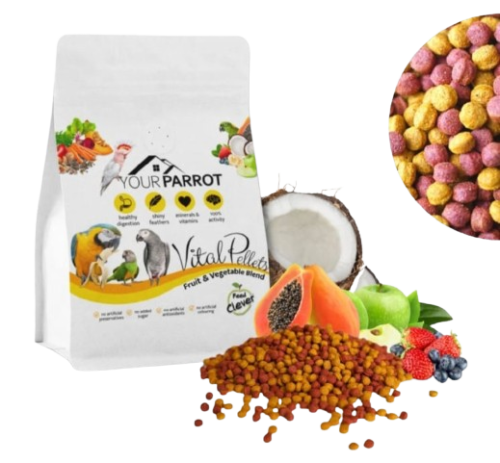 يور باروت – حبيبات الفواكه والخضار للطيور 3 كجم |...