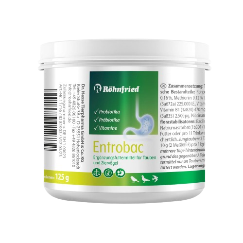 إنتروباك Entrobac 125g | بروبيوتيك قوي لإصلاح أمعا...