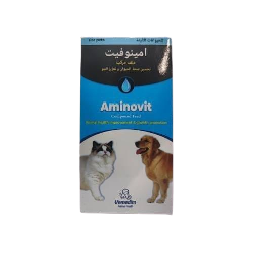 امينوفيت تحسين صحة الحيوان وتعزيز النمو 20 مل