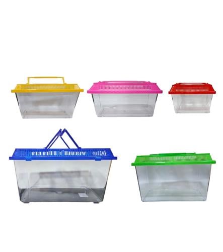 حاضنات بلاستيك شفافة لتربية فروخ الطيور والببغاوات...