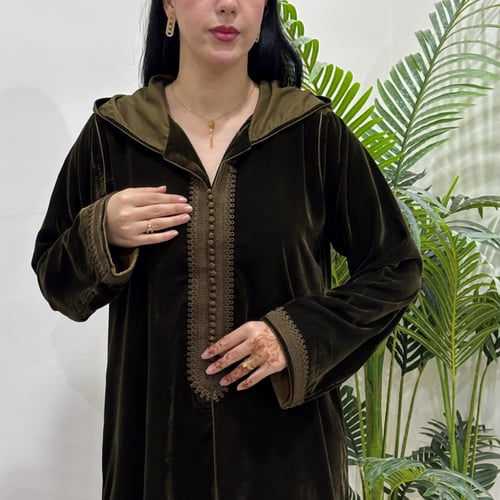 جلابية مخمل