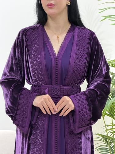 تكشيطة مخمل حرير ياباني