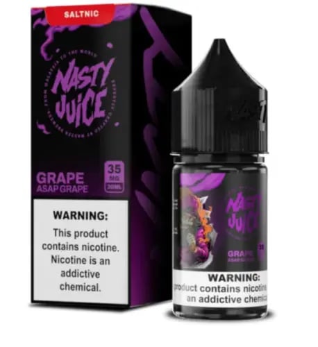 نكهة ناستي عنب آساب جريب سولت | NASTY ASAP Grape S...