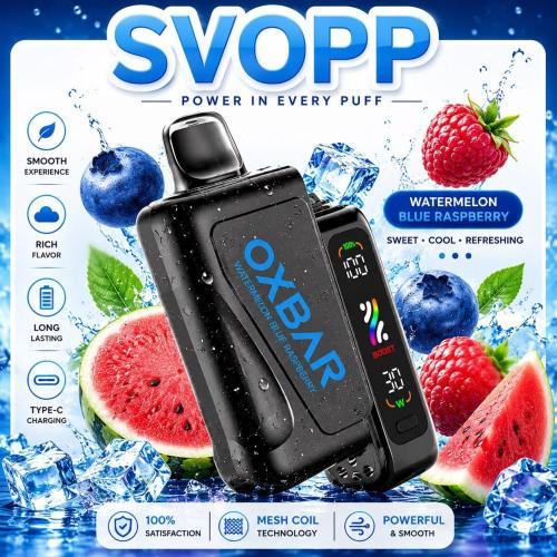 بود أوكس بار 25 ألف سحبة نيكوتين 50MG | OXBAR 25K PUFFS