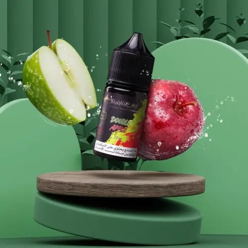 نكهة مزاج تفاحتين سولت | MAZAJ Double Apple Salt 3...