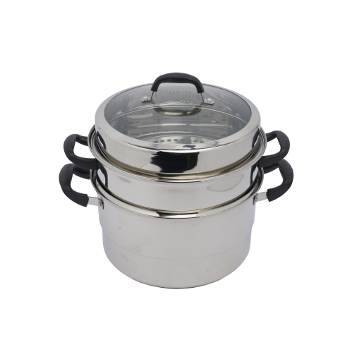 قدر صيني سكوالو dumpling pot 2 levels