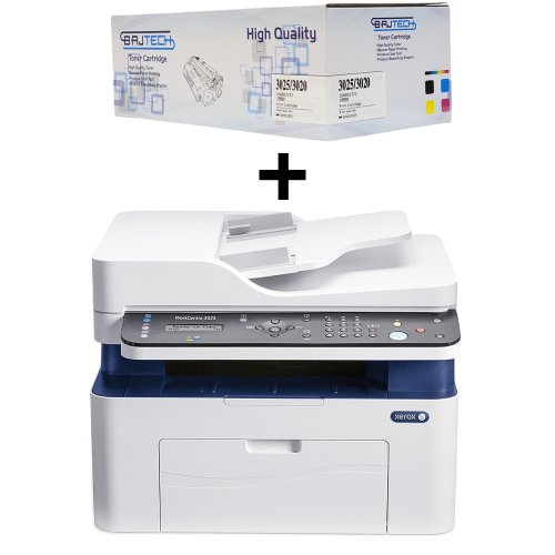 طابعه Xerox 3025 اسود + مع حبر