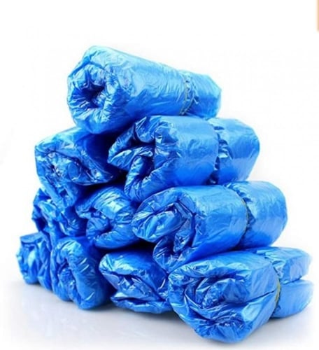 أغطية أحذية عبوة 100 قطعة shoes cover 100 pcs