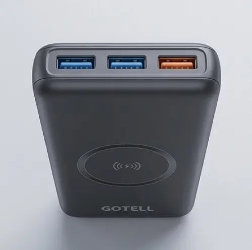 بطارية مع شحن لا سلكي 20000 مللي امبير GOTELL