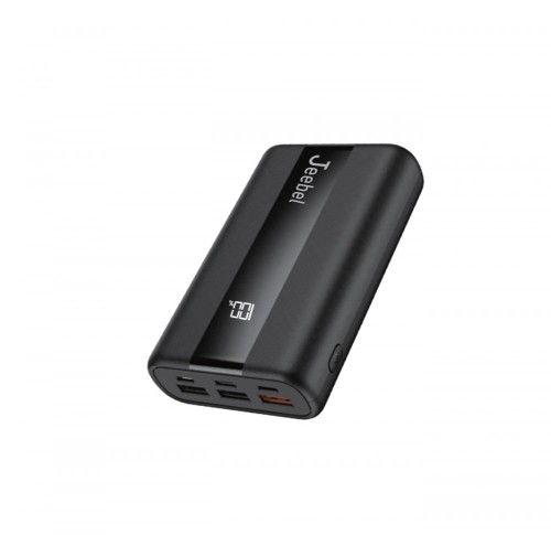 بطارية متنقلة 20000 ملي امبير اسود Jeebel