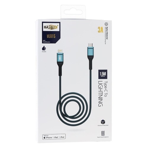 سلك شاحن تايب سي الى ايفون BASTEC