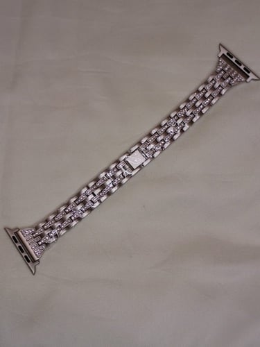 اسوارة ساعة ابل حديد فضي Guoi