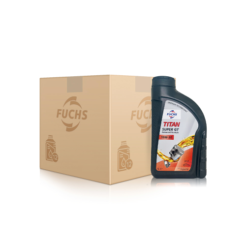 زيت محرك فوكس 10w30 واحد لتر Fuchs Oil كرتون 12 عل...