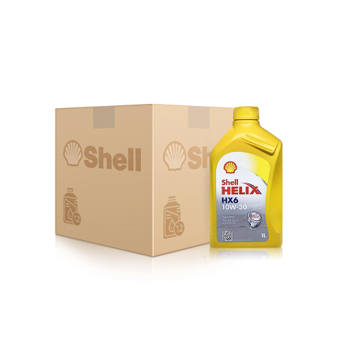 زيت محرك شل هيلكس 10W30 نصف تخليقي 1 لتر كرتون 12...