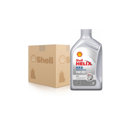 زيت شل 5w30 التخليقي HX8 ديكسوس بالكامل كرتون 12 ل...