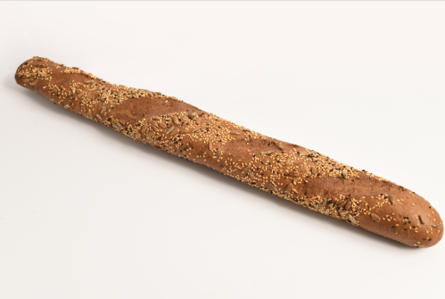 خبز فرنسي طويل | أبيض و بر