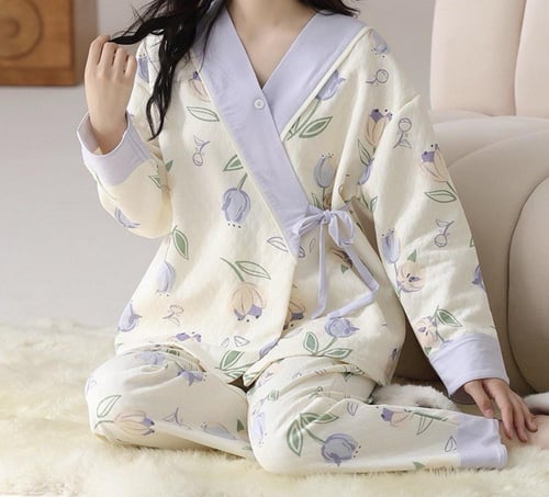 بيجامة قطنية للمواسم الباردة