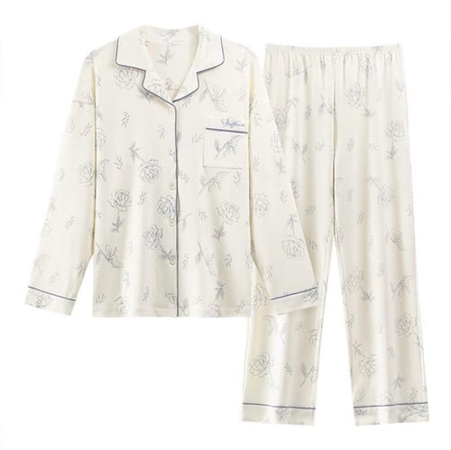 طقم بيجاما من قطن نقي /size PLUS