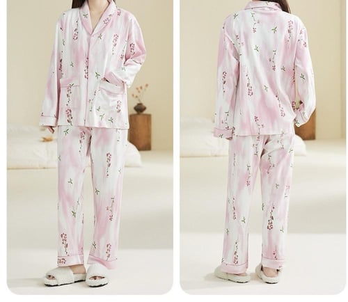 بيجاما للأمهات من قطن نقي 100٪