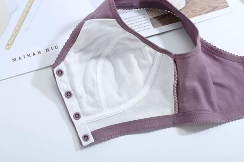حمالة صدر قطنية / لون بنفسجي
