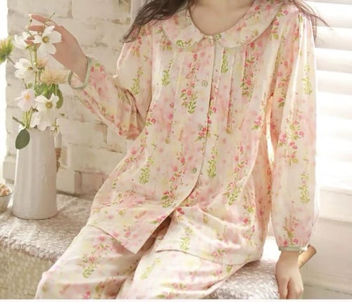 بيجاما قطن 100% بنعومة الموسلين