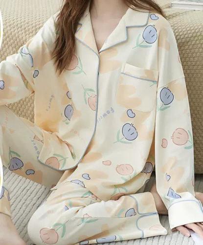 بيجاما للأمهات من قطن نقي 100٪