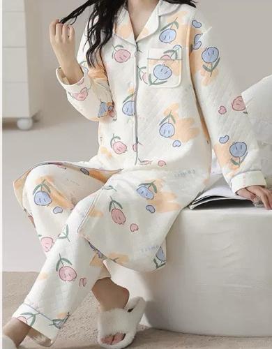 بيجامة قطنية للمواسم الباردة