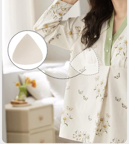 بيجامة قطنية مثالية للنساء الحوامل والمزيد