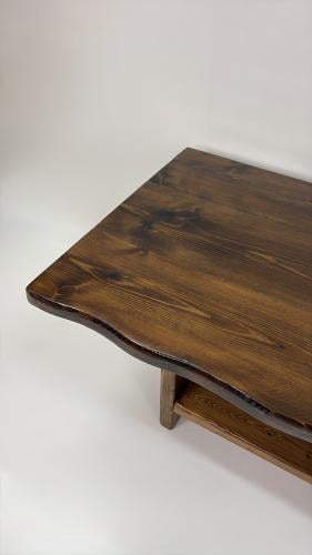 طاولة القهوه بحفر ورف سفلي #14