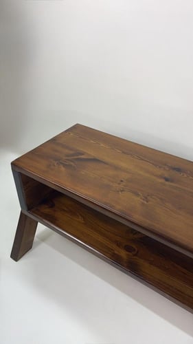 طاولة تلفزيون بالسطح الخشبي#23