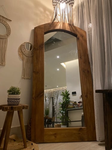 مراية رياش بشكل مقوس #37