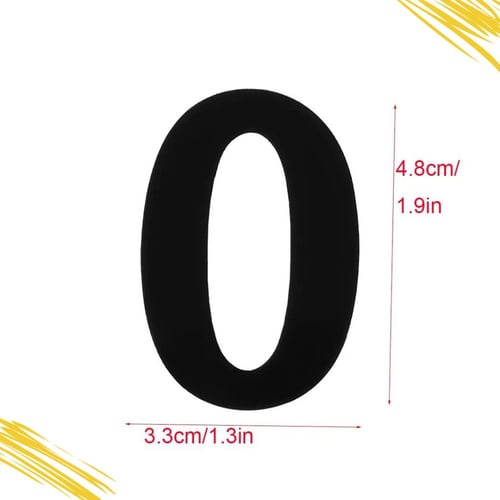 ارقام للأبواب سهلة التركيب