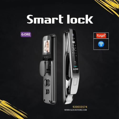 قفل إقتصادي بكاميرا إتصال و بصمه الوجه ( CX2 )