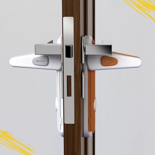 تأمين مقبض الباب عمودي – سهل التركيب