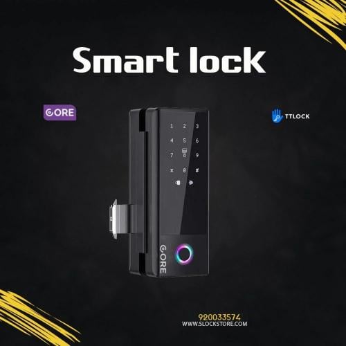 قفل لابواب الزجاج سهل التركيب G1