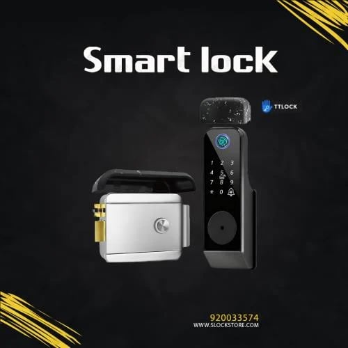 قفل ذكي خارجي بتصميم تقليدي – تحكم عملي | T04 (TTLock)