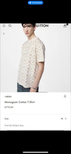 تيشرت لويس فيتون