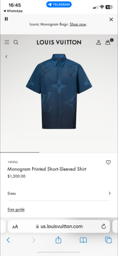 قميص لويس فيتون