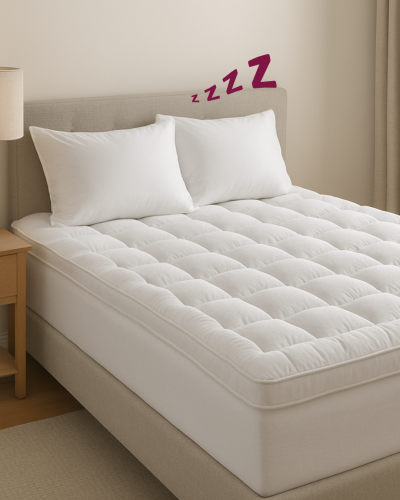 لباد مايكروفايبر ارتفاع 10cm مقاس 200*180