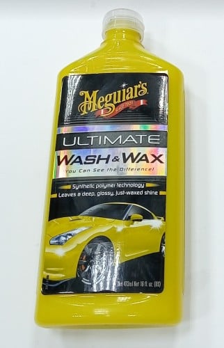 غسول وشمع للسيارات من ميجوايرز بسعة473مل