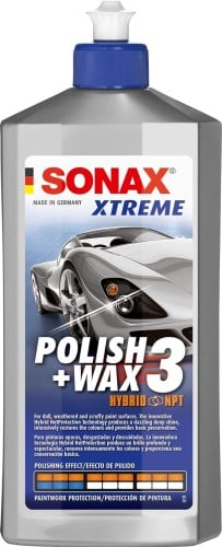 سونكس بوليش+واكس 3بسعة250مل من شركة (sonax)