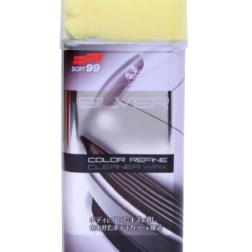 سوفت 99 اليابانية شمع تلميع لون فضي بسعة530مل من ش...