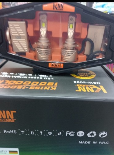 طقم ليد أمامي من KNNمقاس (9005) 120 واط