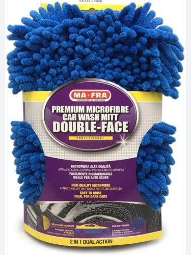 قفاز غسيل السياره دبل فيس من شركة (MA*FRA)