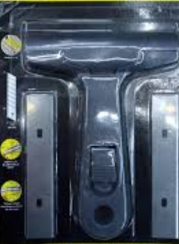 موس من ثلاثة قطع لإزالة الطلاء والدهانات