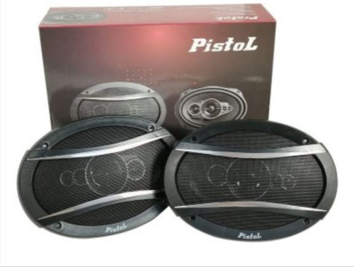 سماعات 2قطعه6*9انش600واط واكس من شركة (PISTOL)