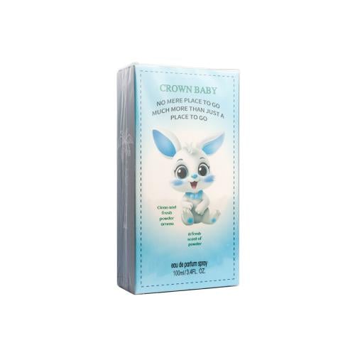 كراون بيبي عطر أطفال بودر السماوي 100مل | CROWN BA...