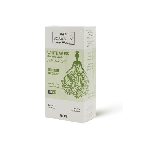 لابيلا غسول نسائي بالمسك الابيض 250 مل | LABELLA W...