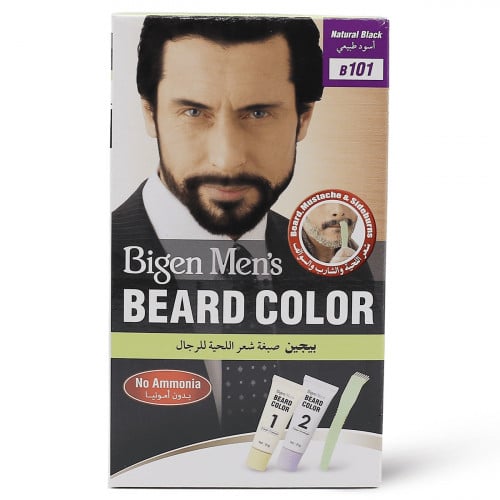 بيجين صبغة شعر اللحية للرجال اسود طبيعي B101