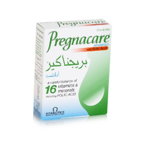 بريجناكير 30 كبسولة | PREGNACARE ADVANCED 30 CAP